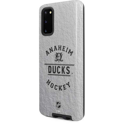 NHL Anaheim Ducks Black Text Galaxy S20 Pro Case