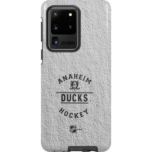 NHL Anaheim Ducks Black Text Galaxy S20 Ultra 5G Pro Case