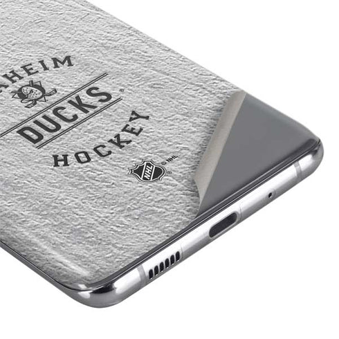 NHL Anaheim Ducks Black Text Galaxy S20 Ultra 5G Skin