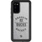 NHL Anaheim Ducks Black Text Galaxy S20 Waterproof Case