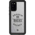 NHL Anaheim Ducks Black Text Galaxy S20 Waterproof Case
