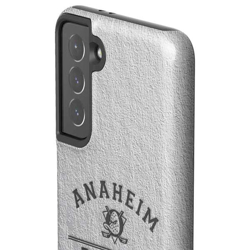 NHL Anaheim Ducks Black Text Galaxy S21 5G Pro Case