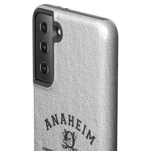 NHL Anaheim Ducks Black Text Galaxy S21 FE Pro Case