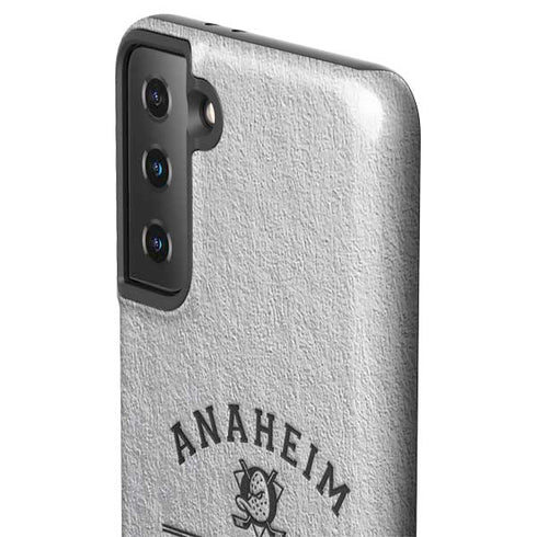 NHL Anaheim Ducks Black Text Galaxy S21 Plus 5G Pro Case