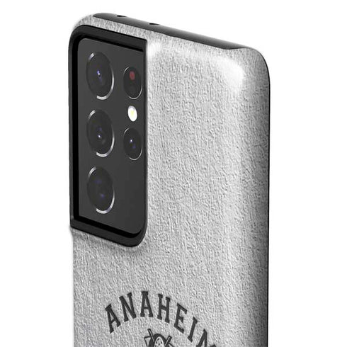 NHL Anaheim Ducks Black Text Galaxy S21 Ultra 5G Pro Case