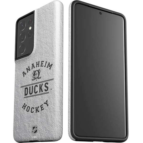 NHL Anaheim Ducks Black Text Galaxy S21 Ultra 5G Pro Case