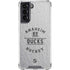 NHL Anaheim Ducks Black Text Galaxy S22 Clear Case