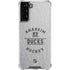 NHL Anaheim Ducks Black Text Galaxy S22 Plus Clear Case
