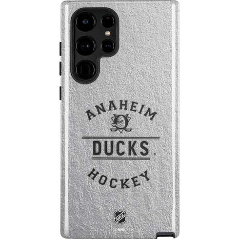 NHL Anaheim Ducks Black Text Galaxy S22 Ultra Pro Case