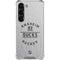 NHL Anaheim Ducks Black Text Galaxy S23 Clear Case