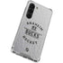 NHL Anaheim Ducks Black Text Galaxy S23 Clear Case