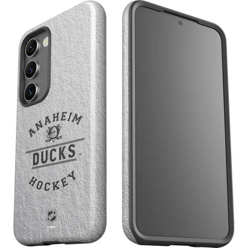 NHL Anaheim Ducks Black Text Galaxy S23 Pro Case