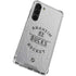 NHL Anaheim Ducks Black Text Galaxy S24 FE Clear Case