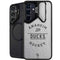 NHL Anaheim Ducks Black Text Galaxy S25 Kickstand Case