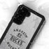 NHL Anaheim Ducks Black Text Galaxy S24 Waterproof Case