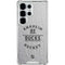 NHL Anaheim Ducks Black Text Galaxy S25 Ultra Clear Case