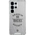 NHL Anaheim Ducks Black Text Galaxy S25 Ultra Clear Case