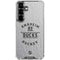 NHL Anaheim Ducks Black Text Galaxy S26 Clear Case