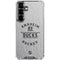 NHL Anaheim Ducks Black Text Galaxy S26 Plus Clear Case