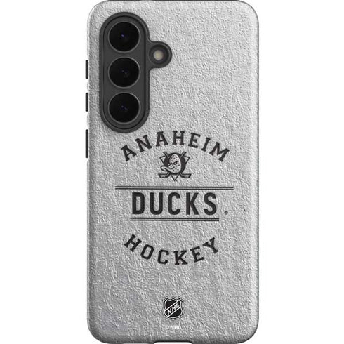 NHL Anaheim Ducks Black Text Galaxy S26 Plus Impact Case