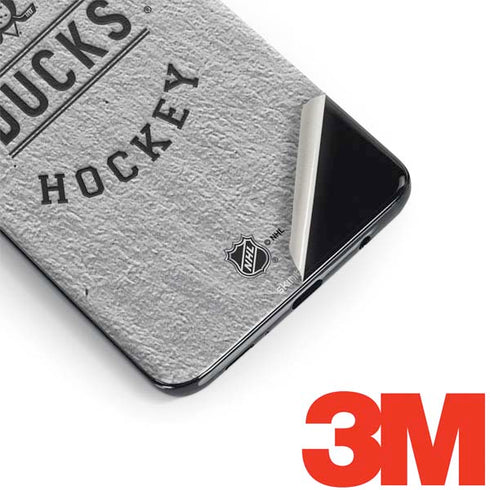 NHL Anaheim Ducks Black Text Galaxy S9 Plus Skin