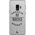 NHL Anaheim Ducks Black Text Galaxy S9 Skin