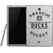 NHL Anaheim Ducks Black Text Samsung Galaxy Tab Skin