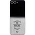 NHL Anaheim Ducks Black Text Galaxy Z Flip6 Skin