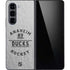 NHL Anaheim Ducks Black Text Galaxy Z Fold5 5G Skin