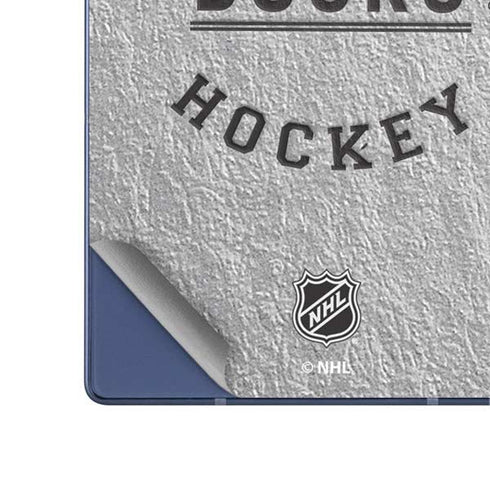 NHL Anaheim Ducks Black Text Galaxy Z Fold6 Skin