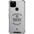NHL Anaheim Ducks Black Text Google Pixel 5 Clear Case