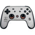 NHL Anaheim Ducks Black Text Google Stadia Controller Skin