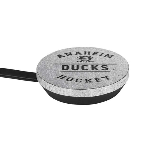 NHL Anaheim Ducks Black Text Google Stadia Controller Skin