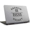NHL Anaheim Ducks Black Text Dell Inspiron Skin