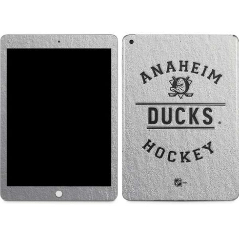 NHL Anaheim Ducks Black Text Apple iPad Skin