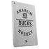 NHL Anaheim Ducks Black Text Apple iPad Skin