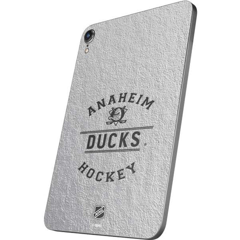 NHL Anaheim Ducks Black Text Apple iPad Mini Skin