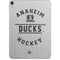NHL Anaheim Ducks Black Text Apple iPad Pro Skin