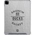 NHL Anaheim Ducks Black Text iPad Pro 12.9in (2020) Clear Case