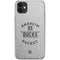 NHL Anaheim Ducks Black Text iPhone 11 Clear Case