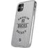 NHL Anaheim Ducks Black Text iPhone 11 Clear Case