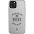 NHL Anaheim Ducks Black Text iPhone 11 Pro Clear Case