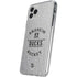 NHL Anaheim Ducks Black Text iPhone 11 Pro Clear Case