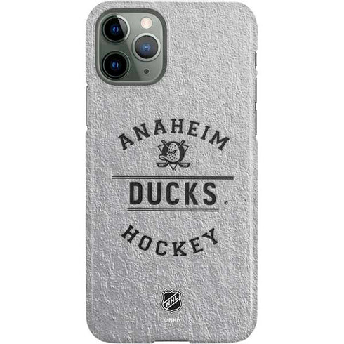 NHL Anaheim Ducks Black Text iPhone 11 Pro Lite Case