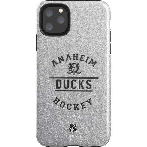 NHL Anaheim Ducks Black Text iPhone Cases
