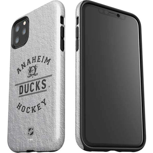 NHL Anaheim Ducks Black Text iPhone 11 Pro Max Impact Case