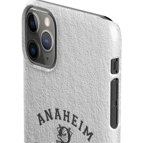 NHL Anaheim Ducks Black Text iPhone 11 Pro Max Lite Case