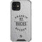 NHL Anaheim Ducks Black Text iPhone 12 Clear Case