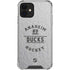 NHL Anaheim Ducks Black Text iPhone 12 Clear Case