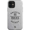 NHL Anaheim Ducks Black Text iPhone 12 Impact Case